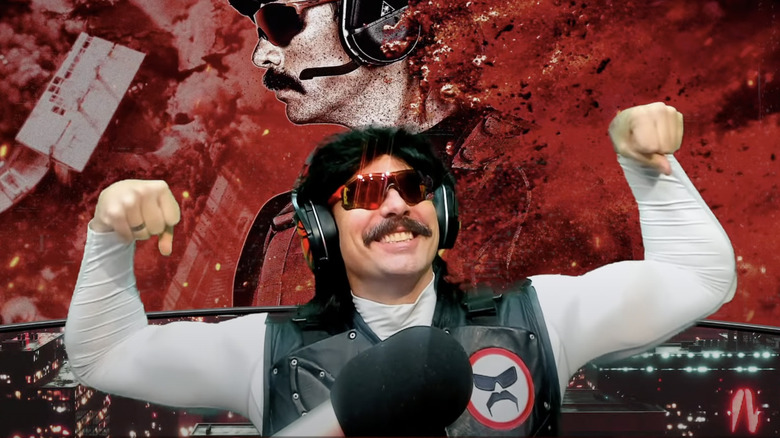 Dr. Disrespect Flexing