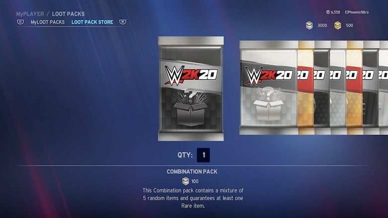 WWE 2K20 Loot