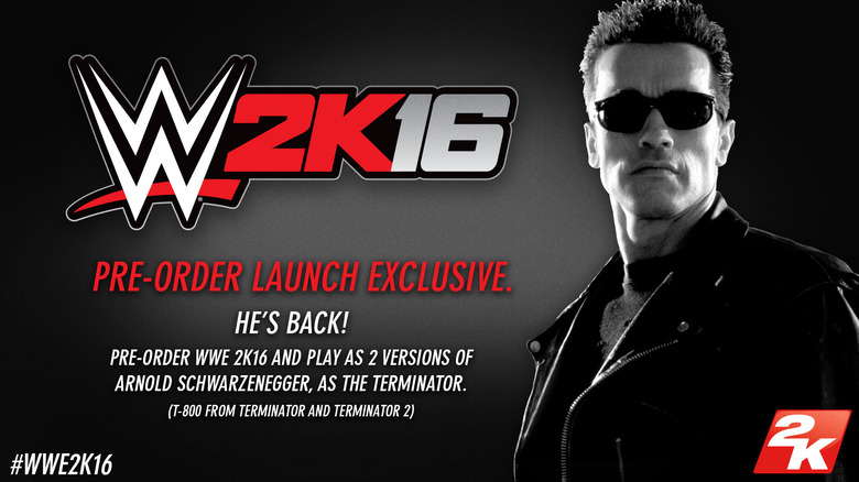 WWE2K16 preorder bonus