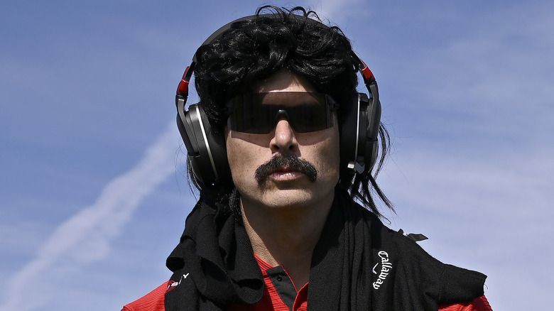 Dr Disrespect sky background