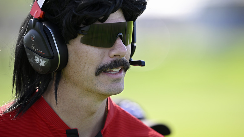 Dr Disrespect Side Profile