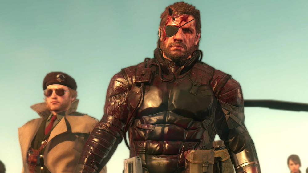 Metal Gear Solid 5 - Big Boss bloodied