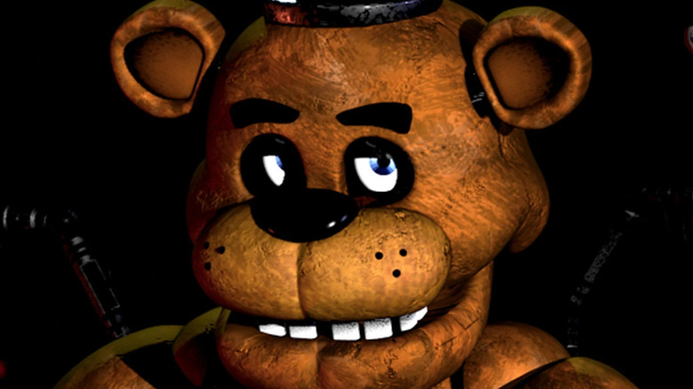 Freddy grinning
