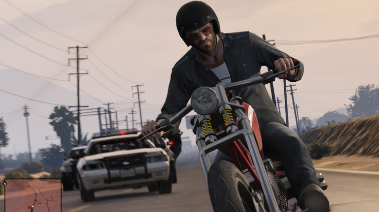 Grand Theft Auto 5 Motorcycle