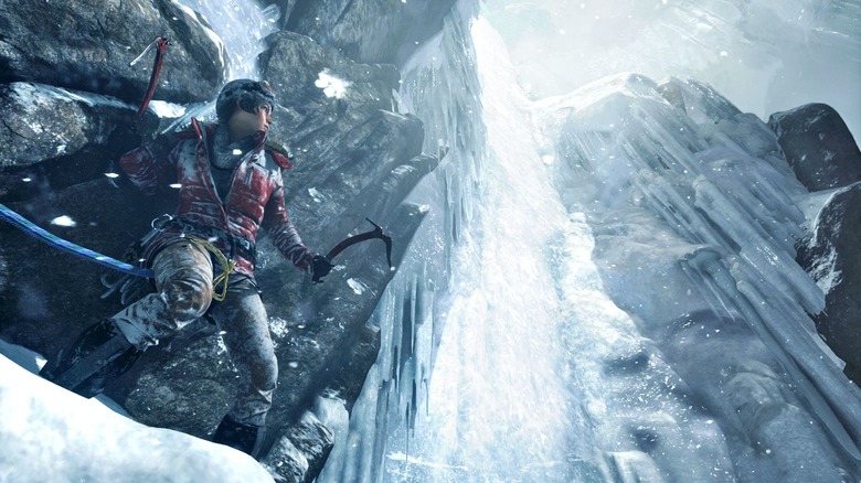 Lara Croft in Rise of the Tomb Raider