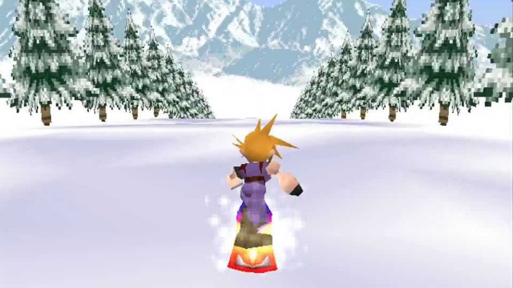 Final Fantasy 7: Snowboarding