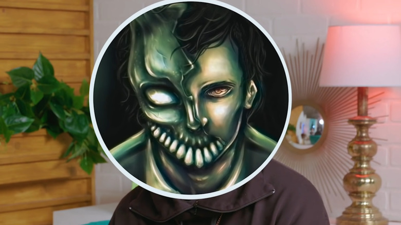 Corpse Husband with profile pic superimposed over his head