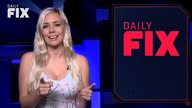 Alanah Pearce hosting Daily Fix