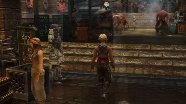 Vaan exploring a bazaar