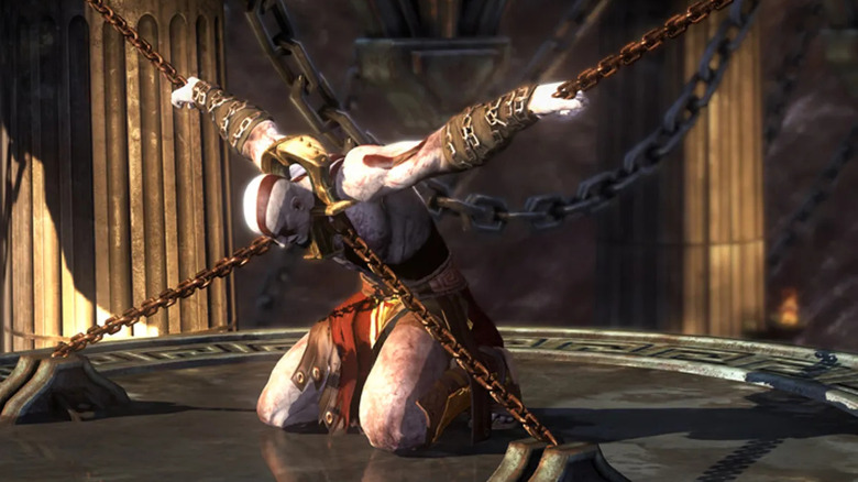 God of War Ascension Kratos Chained
