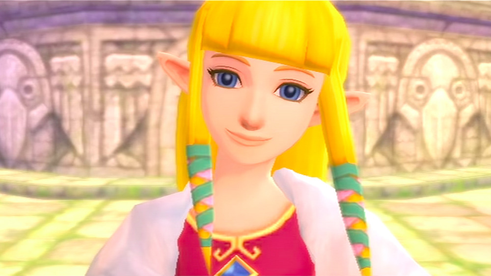 Zelda smiling