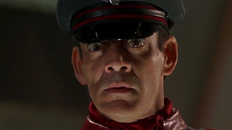 M. Bison staring