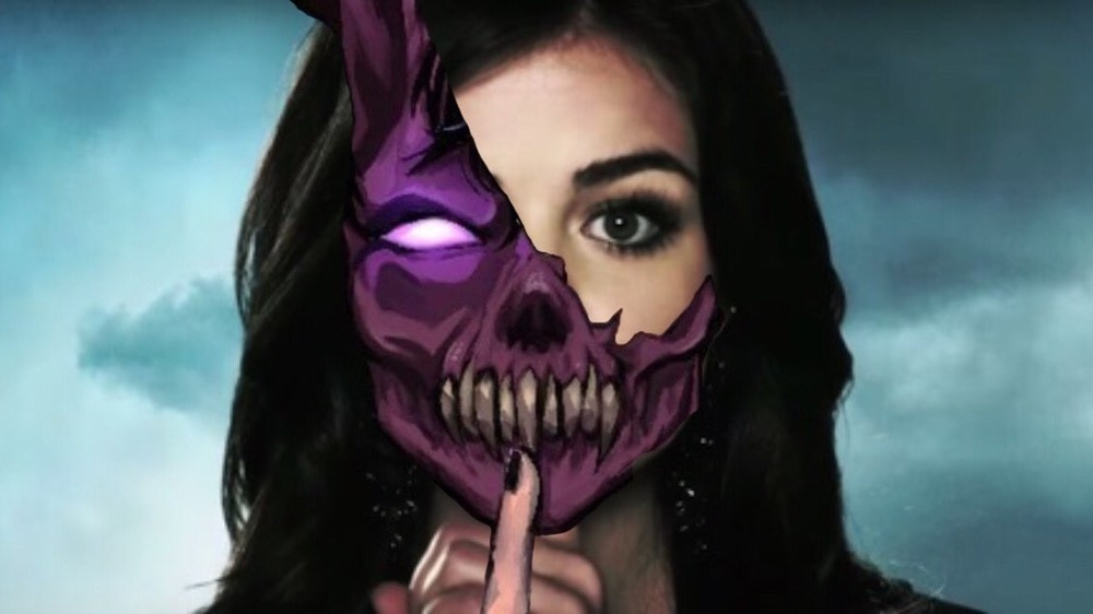 Corpse mask over Pretty Little Liars