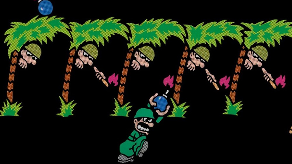 Screenshot of Mario's Bombs Away.
