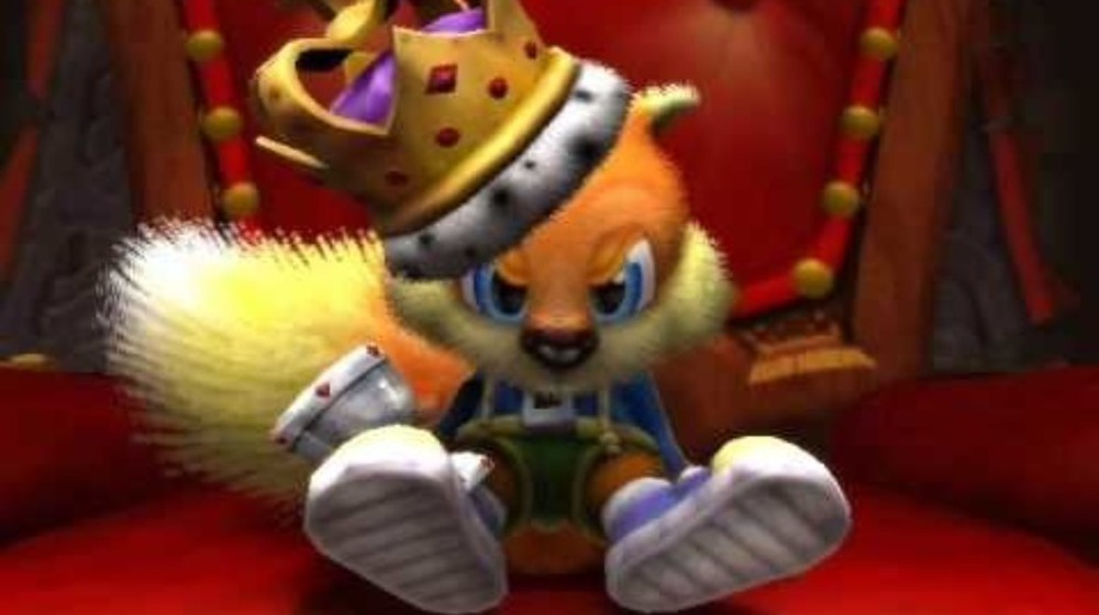 Conker with crown