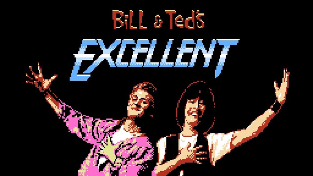 Bill & Ted's Excellent Video Game Adventure splash screen