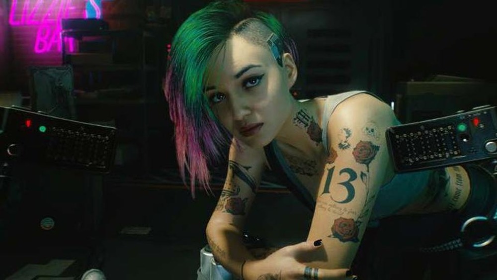 Judy Alvarez of Cyberpunk 2077