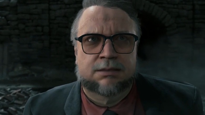 Guillermo del Toro talking to the player