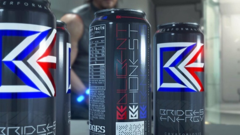 Bridges Energy Drink in Sam's private room