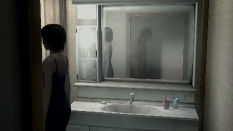 fatal frame 3 ghost bathroom mirror