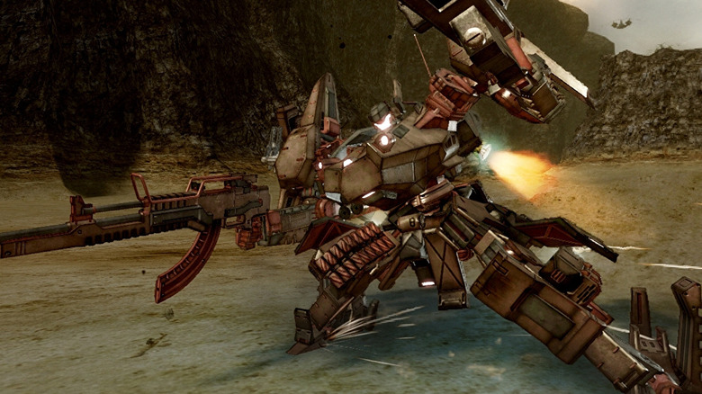 Armored Core Red Mech