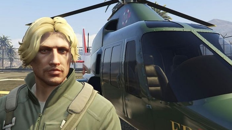 xQc's character in GTA