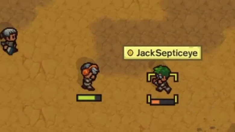 Screenshot of Jacksepticeye in The Escapists 2