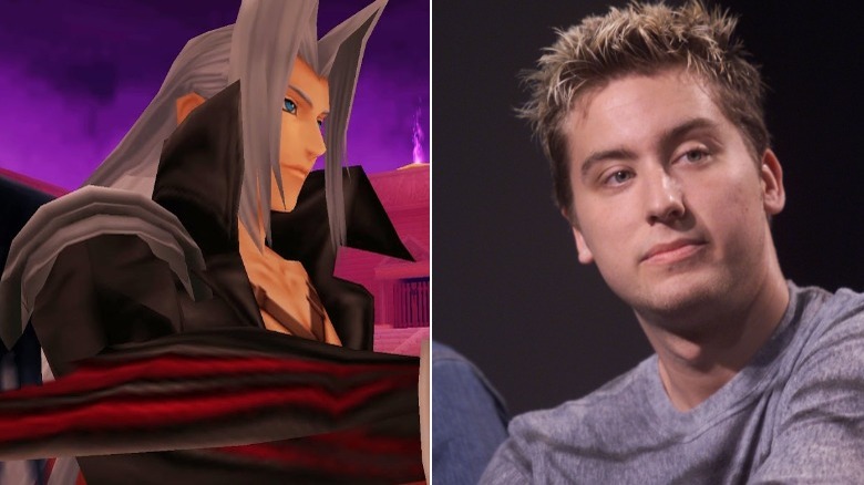 Sephiroth and Lance Bass