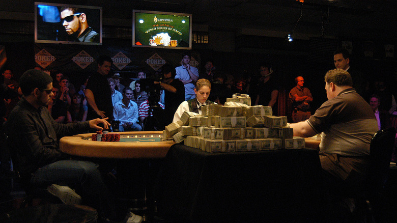 David Williams at the World Series of Poker 2004