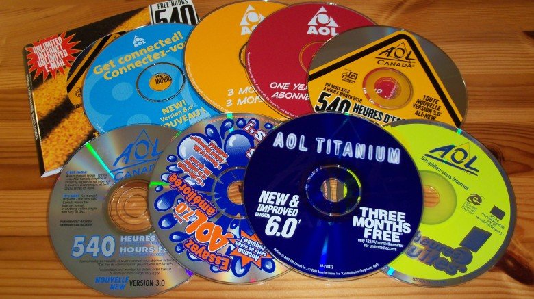 AOL discs