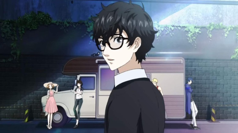 Persona 5 Scramble Joker or Akira Kurusu or Ren Amamiya