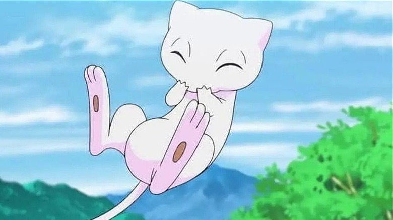 Mew giggling