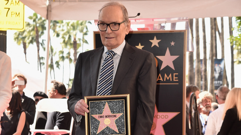 Ennio Morricone gets his Hollywood Walk of Fame star
