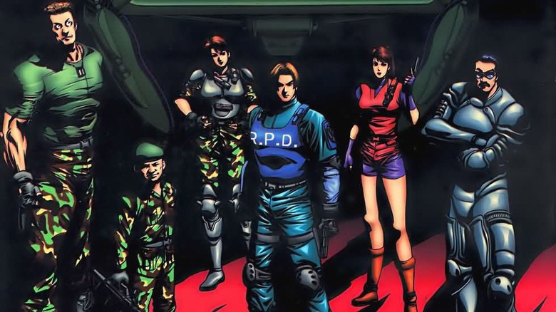 The Chinese Resident Evil 2 comic adaptation