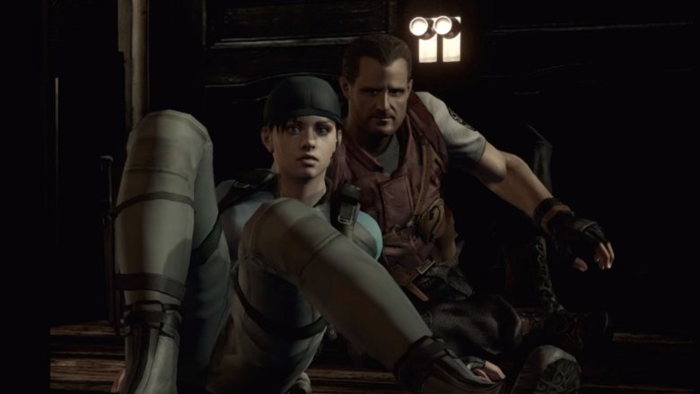 The "Jill Sandwich" scene in Resident Evil HD Remaster