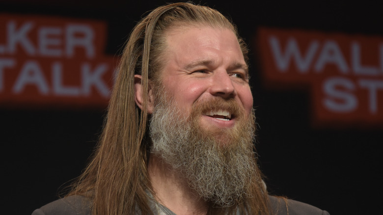 Ryan Hurst laughing long beard