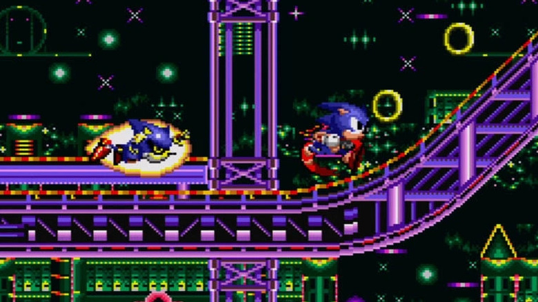 Sonic races Metal Sonic