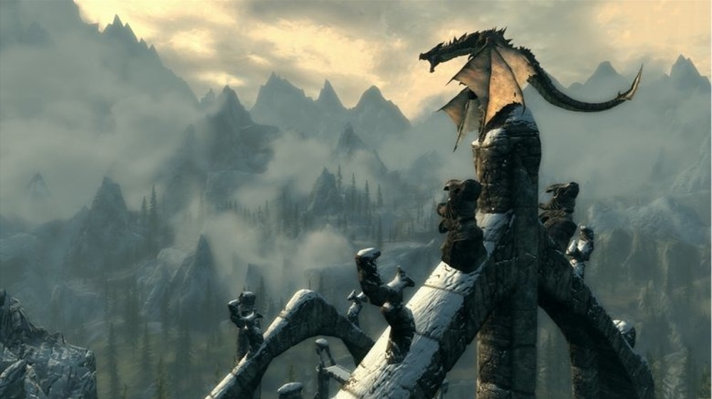 Skyrim dragon 