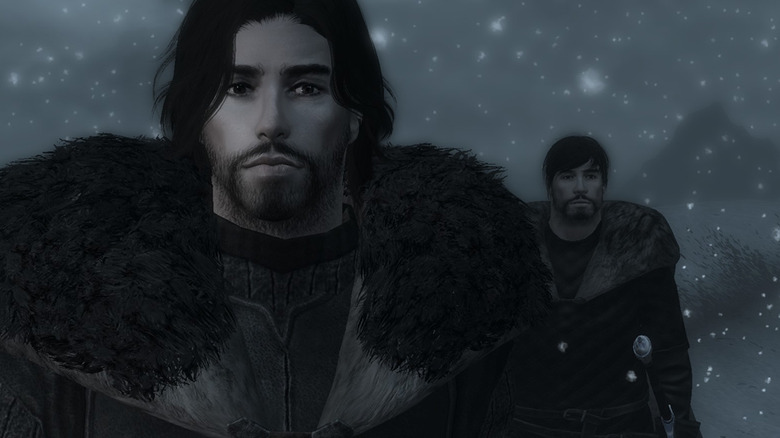 Jon Snow from Game of Thrones mod for Skyrim