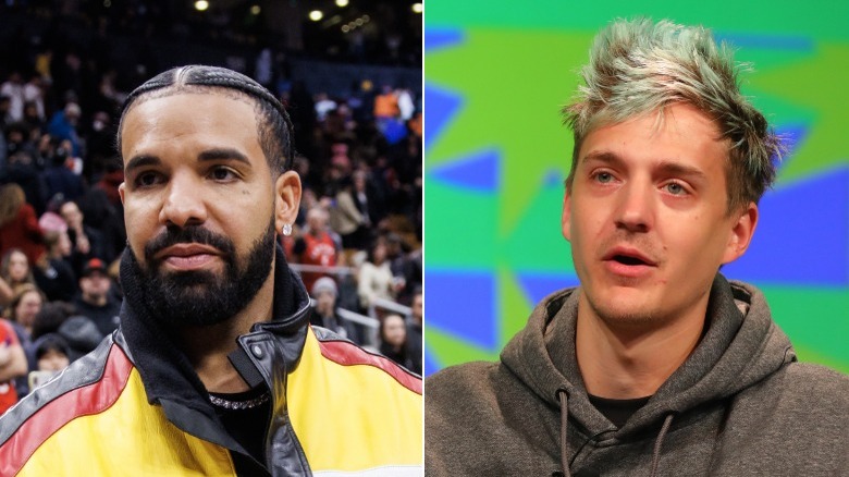 Drake and sporting event, Ninja talk show