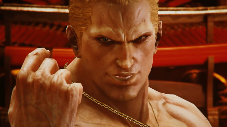 Geese Howard scowl