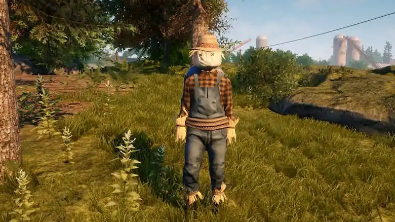 Goat Simulator 3 Scarecrow costume