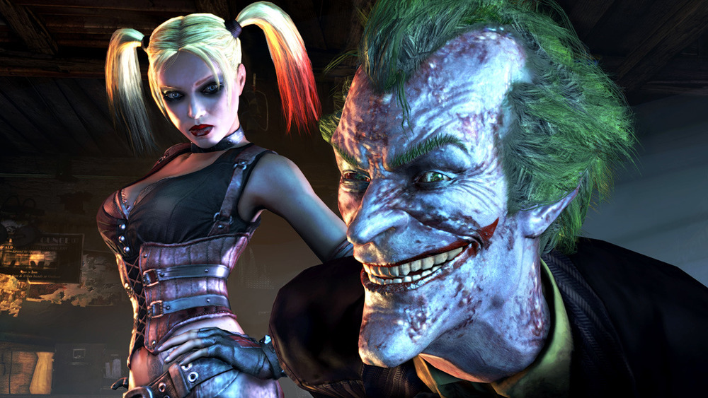 arkham city joker harley