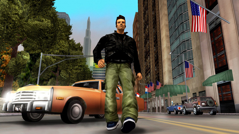 grand theft auto 3 walking