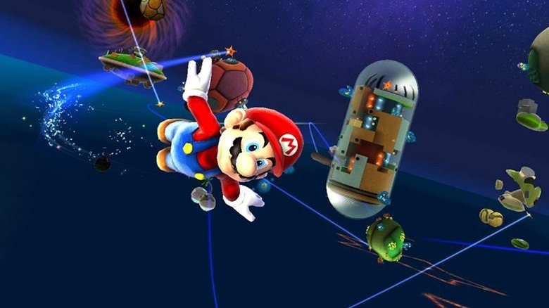 super mario galaxy flying