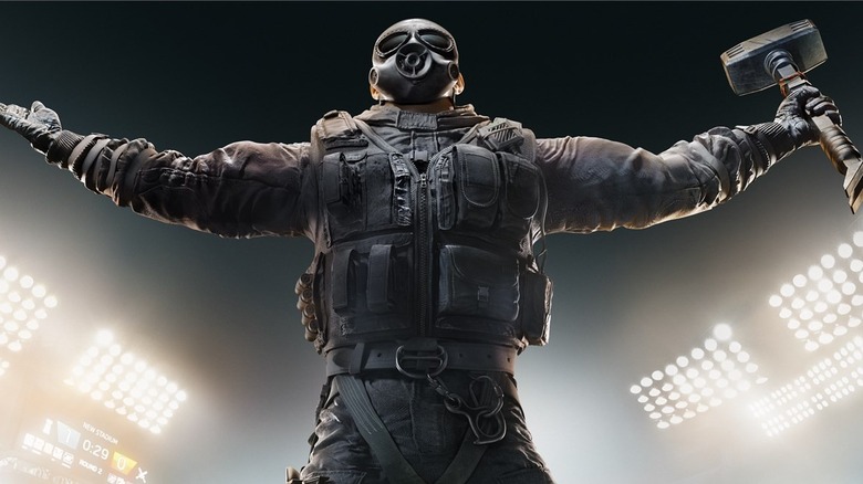Rainbow Six arms out