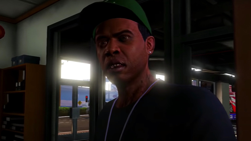 GTA 5 Lamar cutscene