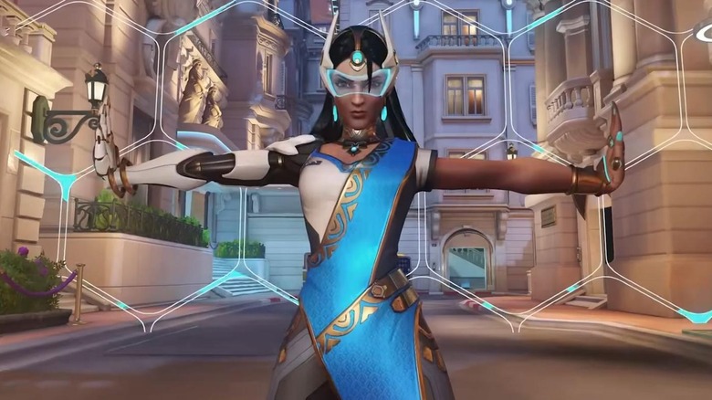 Overwatch 2's Symmetra highlight intro pose