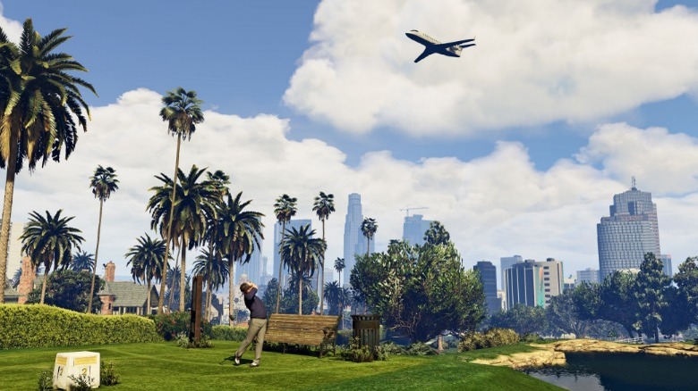 gta 5 golf swing