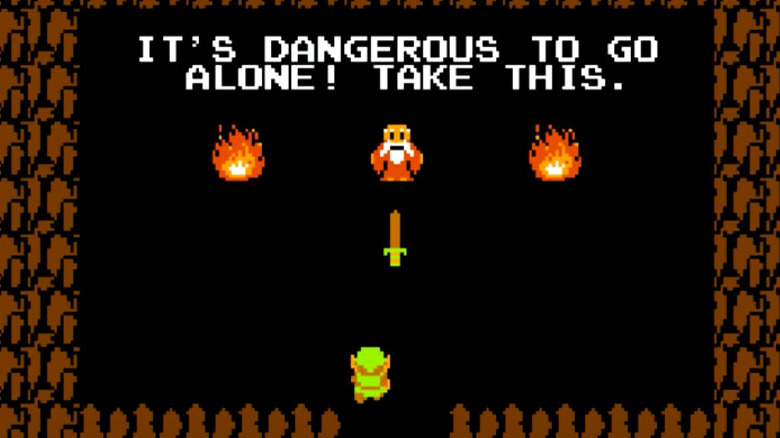 It's dangerous to go alone